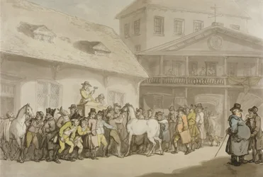 Ein Pferdeverkauf im Hopkins Repository, Barbican